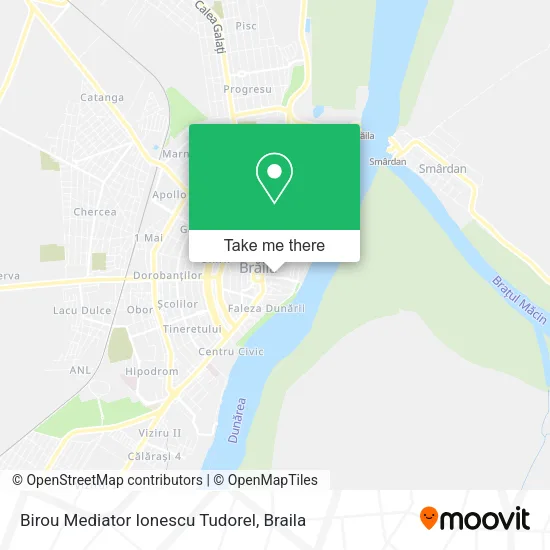 Birou Mediator Ionescu Tudorel map