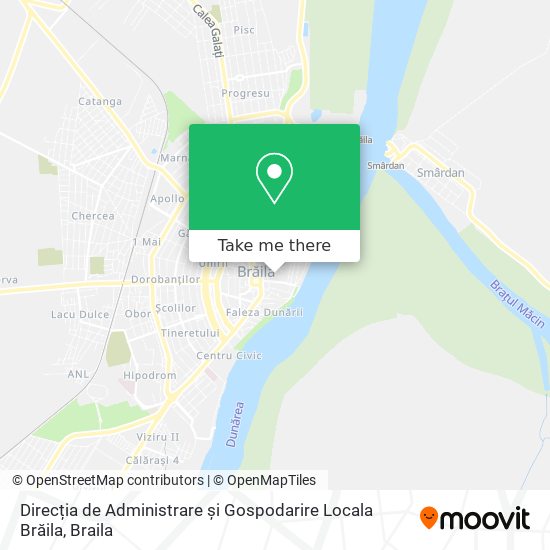 Direcția de Administrare și Gospodarire Locala Brăila map
