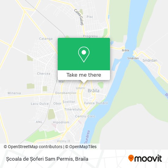 Școala de Șoferi Sam Permis map