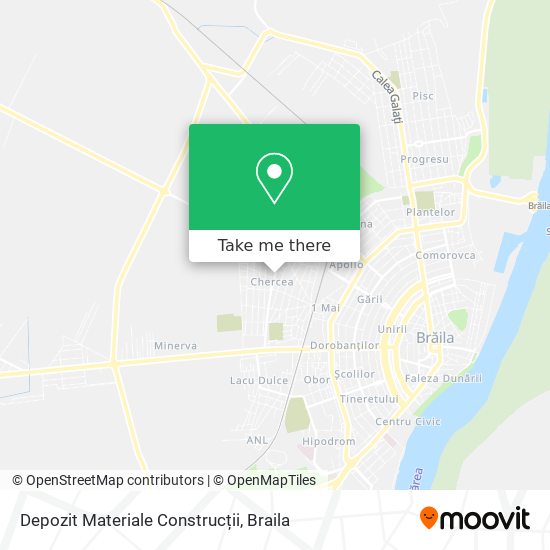 Depozit Materiale Construcții map