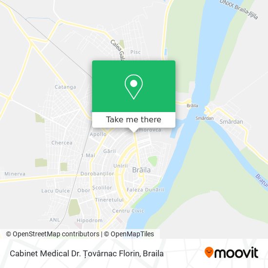 Cabinet Medical Dr. Țovârnac Florin map