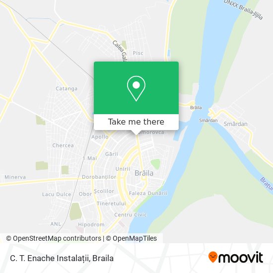 C. T. Enache Instalații map