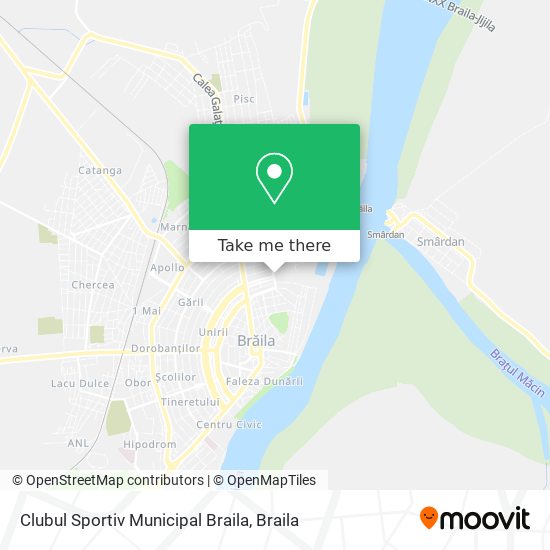 Clubul Sportiv Municipal Braila map