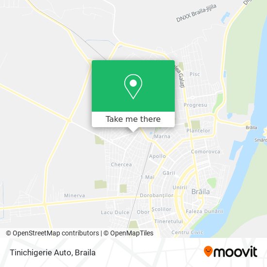 Tinichigerie Auto map