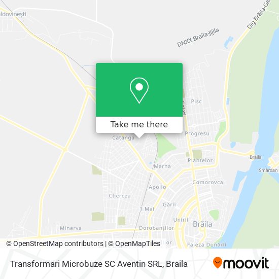 Transformari Microbuze SC Aventin SRL map