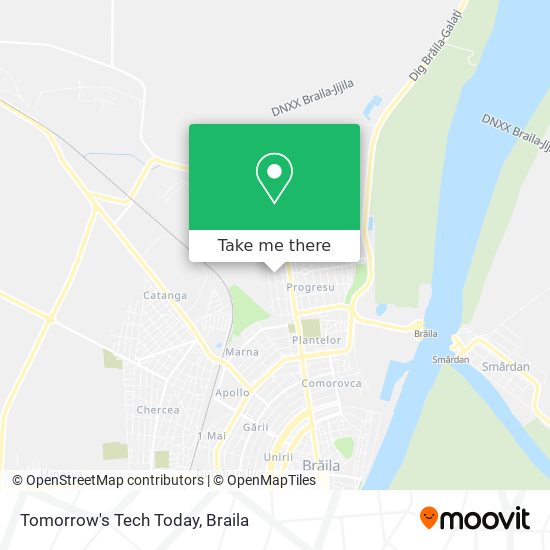 Tomorrow's Tech Today map