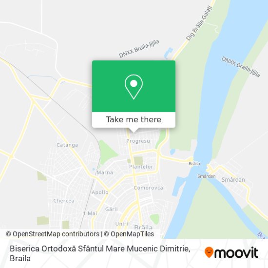 Biserica Ortodoxă Sfântul Mare Mucenic Dimitrie map
