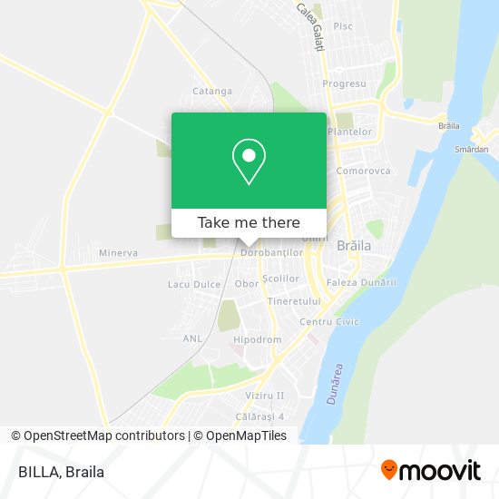 BILLA map