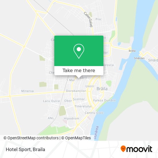 Hotel Sport map