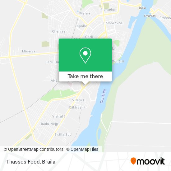 Thassos Food map