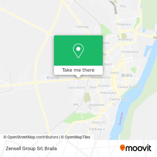 Zensell Group Srl map