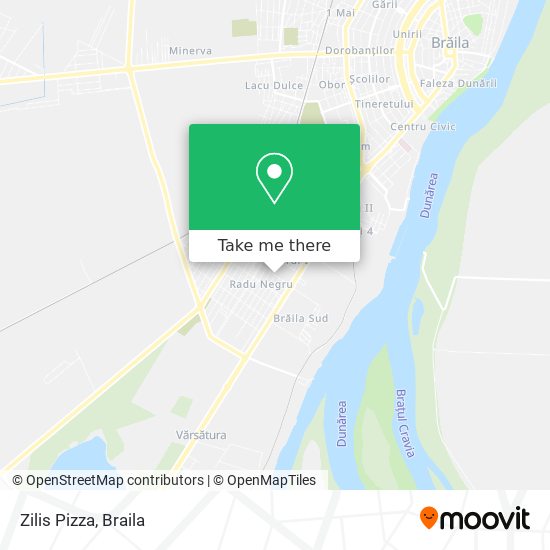 Zilis Pizza map