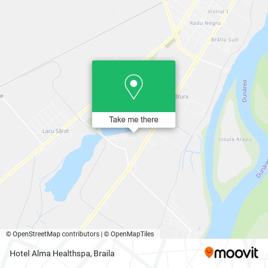 Hotel Alma Healthspa map