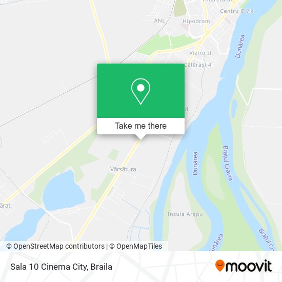 Sala 10 Cinema City map