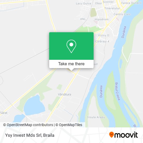 Ysy Invest Mds Srl map