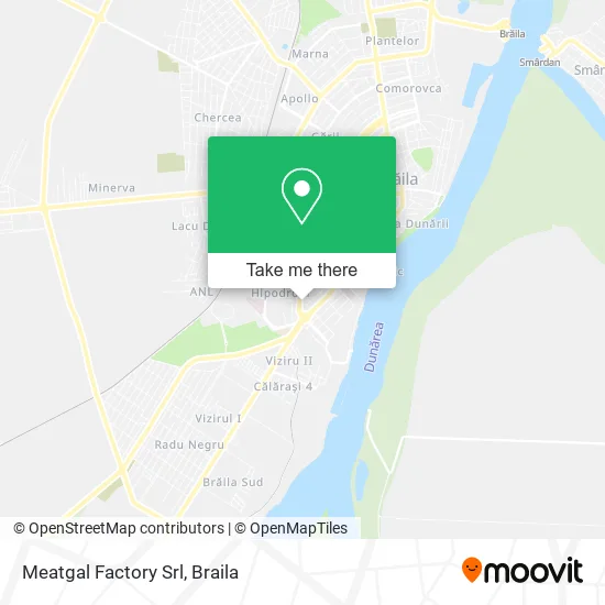 Meatgal Factory Srl map