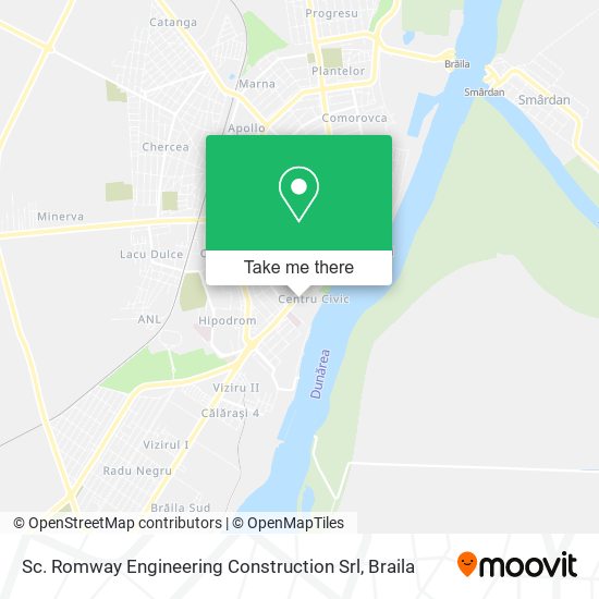 Sc. Romway Engineering Construction Srl map