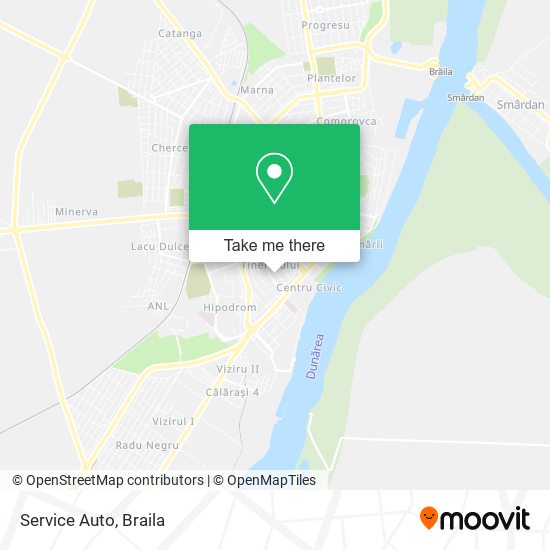 Service Auto map