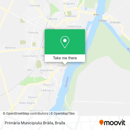 Primăria Municipiului Brăila map
