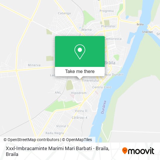 Xxxl-Imbracaminte Marimi Mari Barbati - Braila map