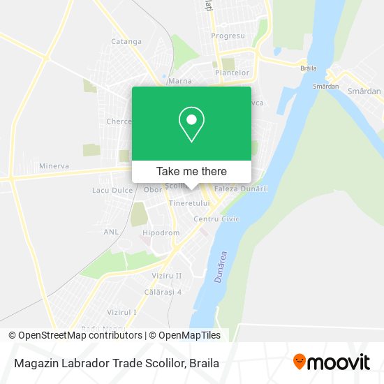 Magazin Labrador Trade Scolilor map