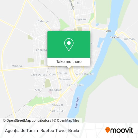 Agenția de Turism Robteo Travel map