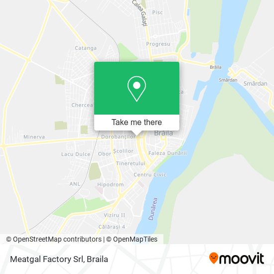 Meatgal Factory Srl map