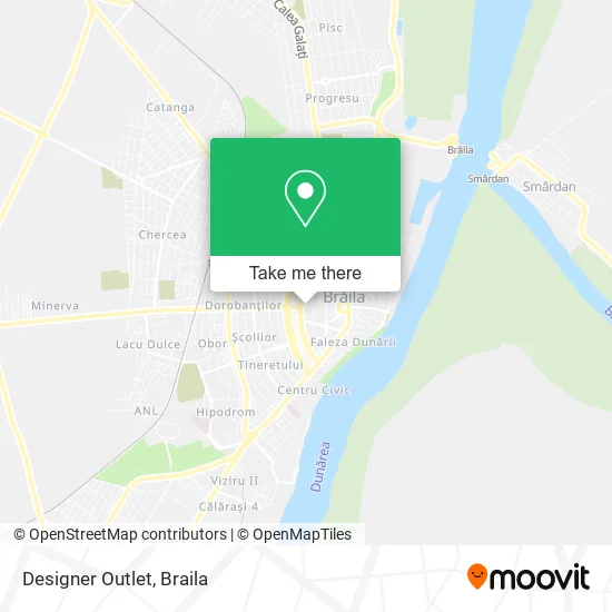 Designer Outlet map