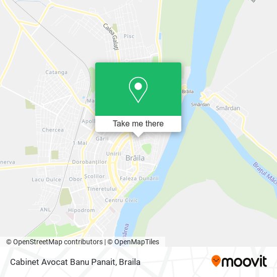 Cabinet Avocat Banu Panait map