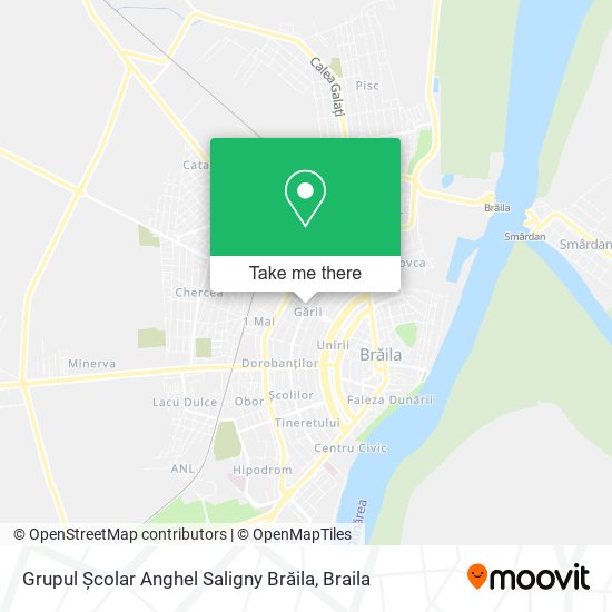 Grupul Școlar Anghel Saligny Brăila map