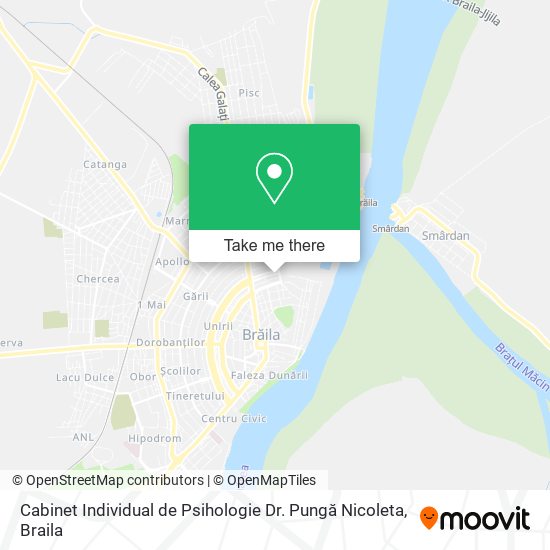 Cabinet Individual de Psihologie Dr. Pungă Nicoleta map