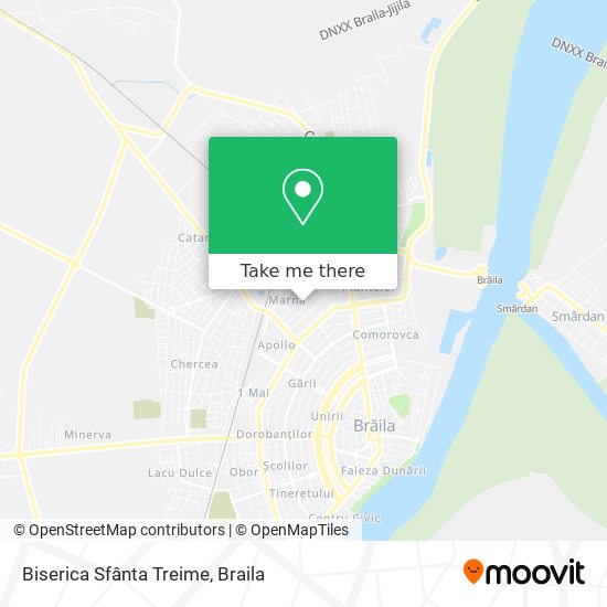 Biserica Sfânta Treime map