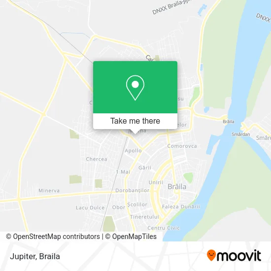 Jupiter map