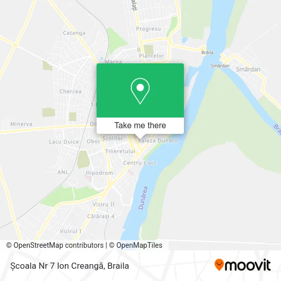 Școala Nr 7 Ion Creangă map