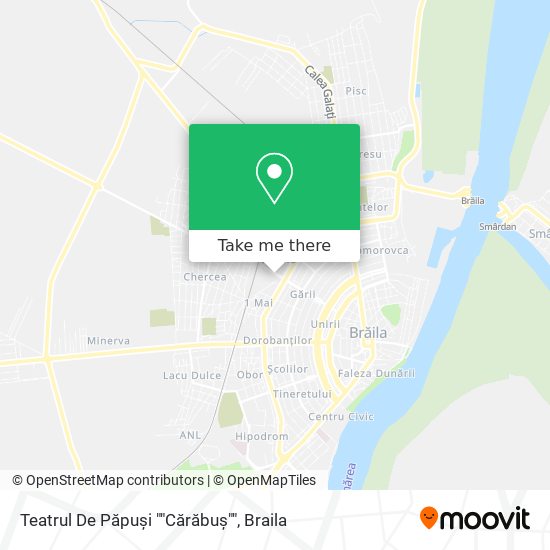 Teatrul De Păpuși ""Cărăbuș"" map