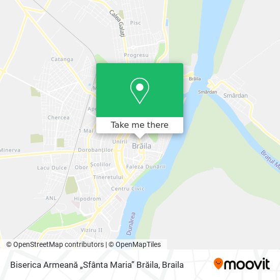 Biserica Armeană „Sfânta Maria” Brăila map