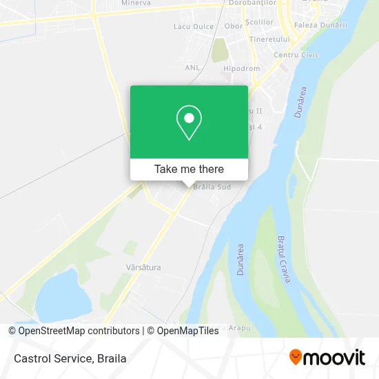 Castrol Service map