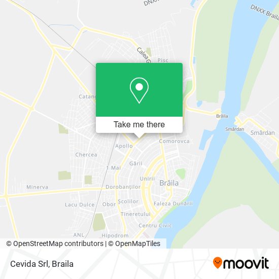 Cevida Srl map