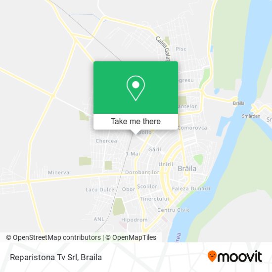 Reparistona Tv Srl map