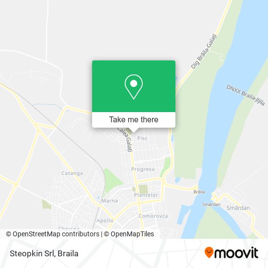 Steopkin Srl map