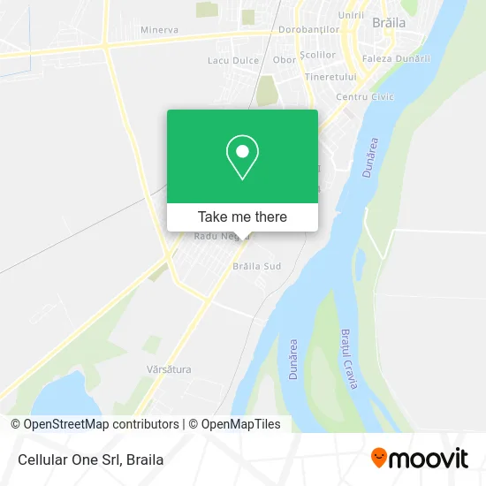 Cellular One Srl map