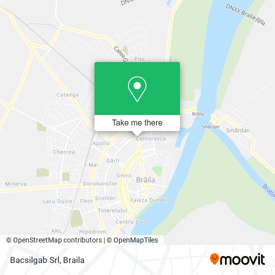 Bacsilgab Srl map