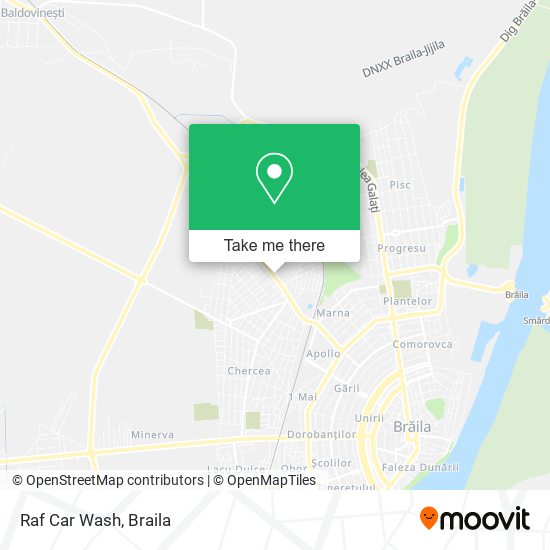 Raf Car Wash map