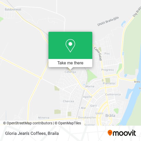 Gloria Jean's Coffees map