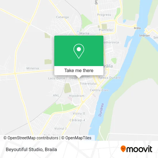 Beyoutiful Studio map