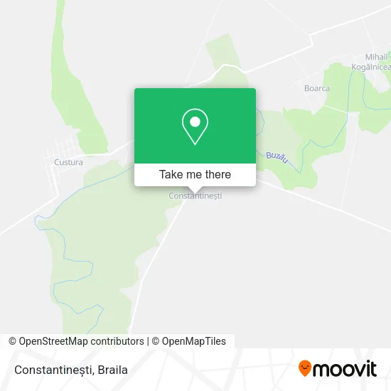 Constantinești map