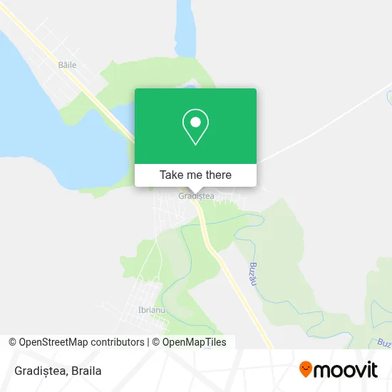 Gradiștea map