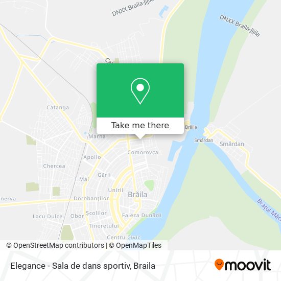 Elegance - Sala de dans sportiv map