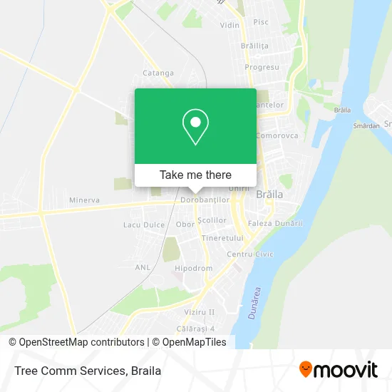 Tree Comm Services map