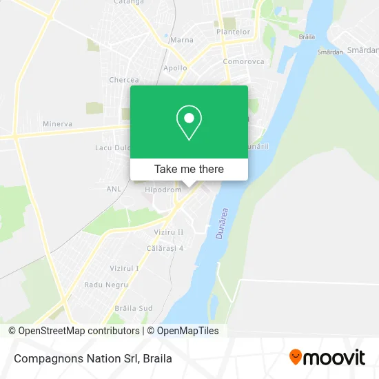 Compagnons Nation Srl map